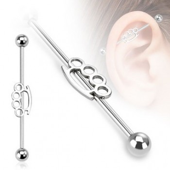 Knuckle Industrial Barbell